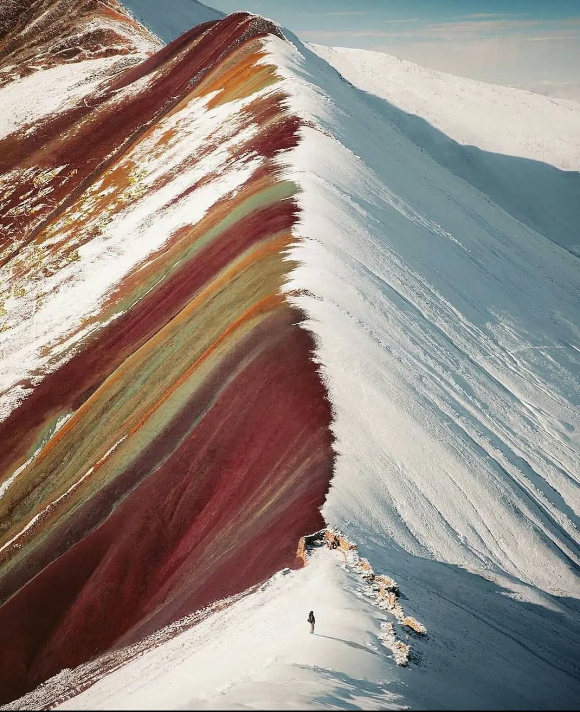 montaña de colores